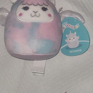 Squishmallows Pink and Blue Plush Toy
